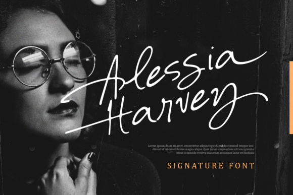 Alessia Harvey: A Handwritten Font That Elevates Web Design