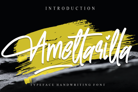 Amettarilla: A Stylish Script Font for Handmade Creations