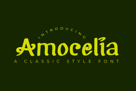 Amocelia: A Handwritten Font for Thoughtful Editorial Design