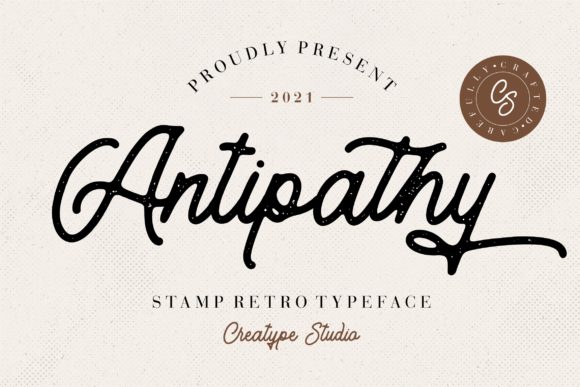 Antipathy Font Review for Branding Projects