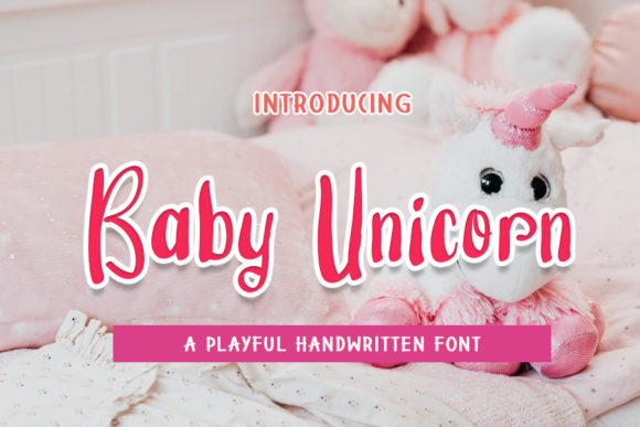 Baby Unicorn Font for Eye-Catching Campaigns