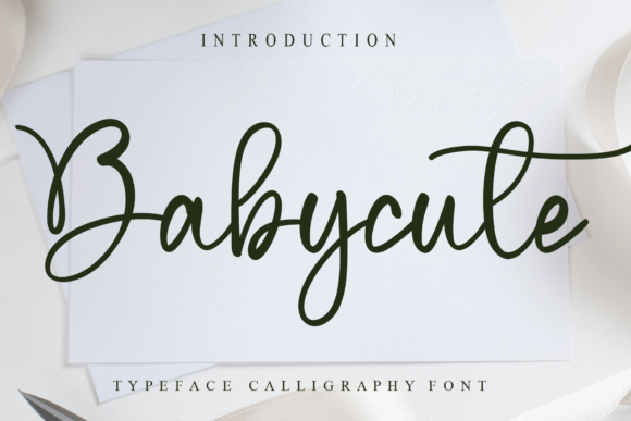 Babycute Font for Professional Branding