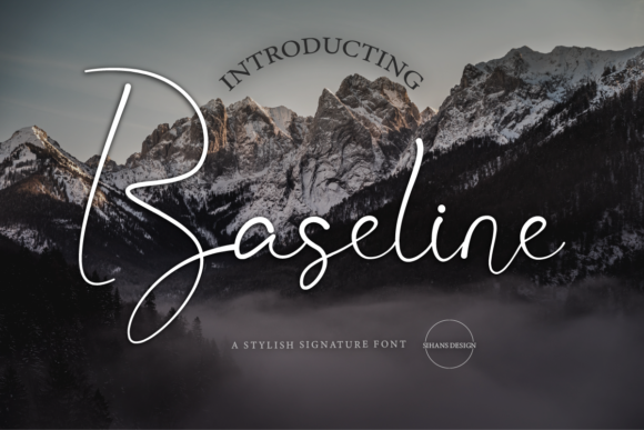 Baseline: A Luxurious Font for Small Business Branding