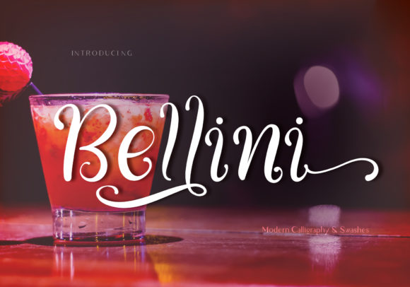Bellini Font for Web Design Projects