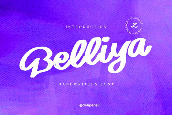 Belliya: A Handwritten Font That Elevates Branding