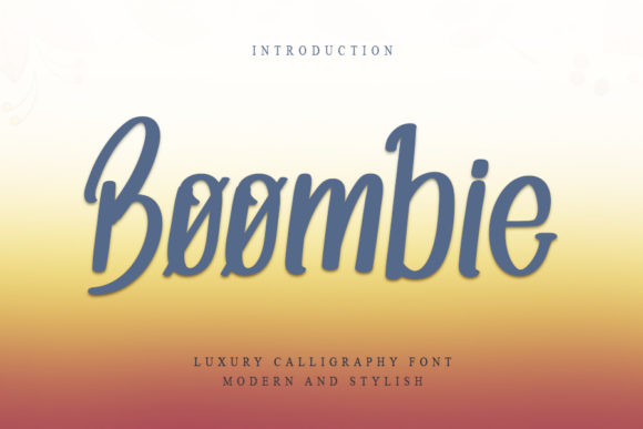Boombie: A Handwritten Font That Elevates Web Design