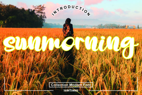 Boost Brand Visibility with the Sunmorning Script Font
