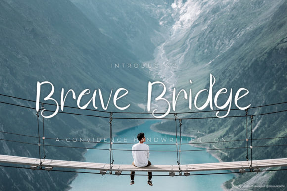 Brave Bridge: A Handwritten Font for Modern Branding
