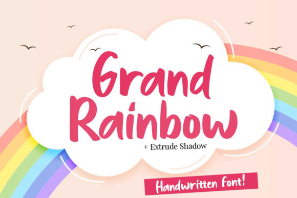 Bringing Creativity to Life with Grand Rainbow Font