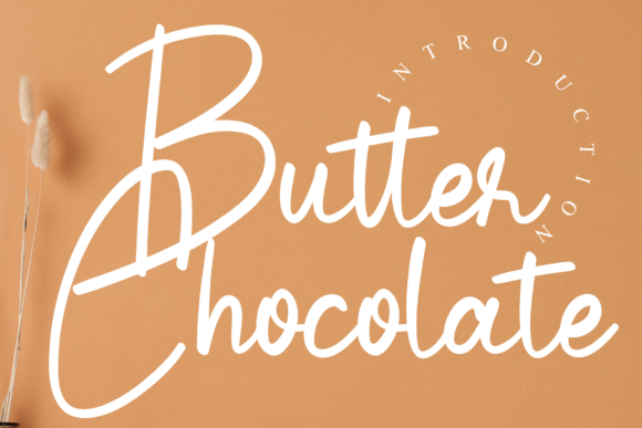 Butter Chocolate Font for Luxury Branding Projects