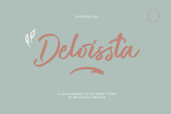 Deloissta: A Handwritten Font for Memorable Branding
