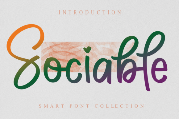 Elevate Your Brand with the Sociable Handwritten Font