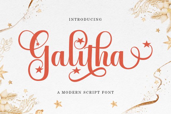 Galitha: A Playful Handwritten Font for Digital Branding
