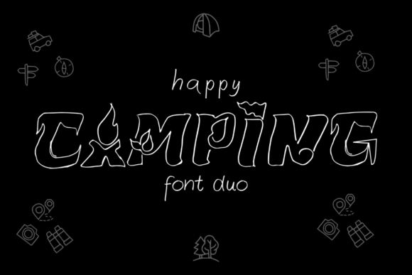 Happy Camping Font for Campaign Clarity and Creativity