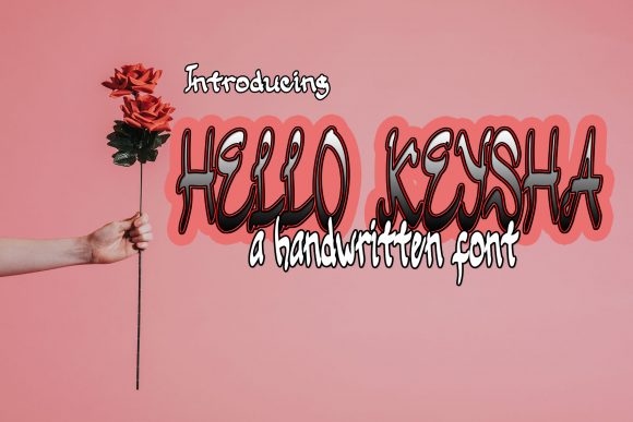 Hello Keysha: A Whimsical Script Font for Web Design