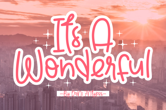 Its a Wonderful Font for Engaging Brand Content