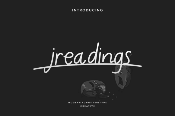 Jreadings: A Handwritten Font for Creative Craft Projects