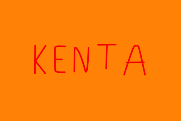 Kenta: A Handwritten Font for Modern Web Design