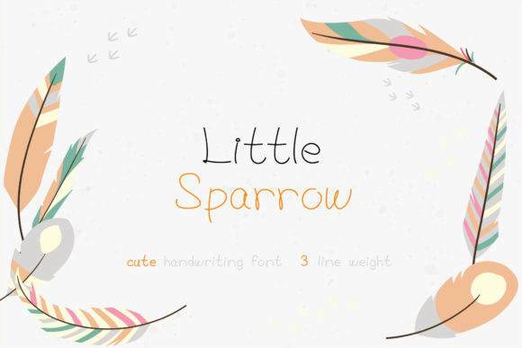 Little Sparrow: A Polished Script Font for Branding