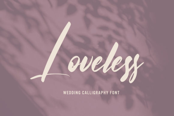 Loveless Script Font Review for Real Projects