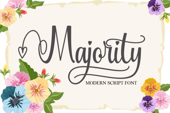Majority Font for Campaign Design