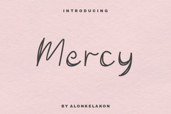 Mercy: A Handwritten Font for Polished Branding