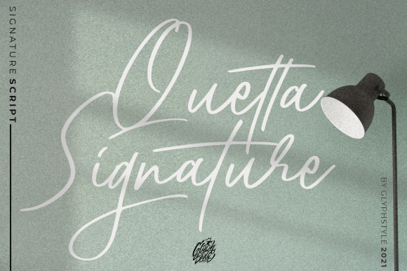 Quetta Signature: A Script Font That Elevates Editorial Design