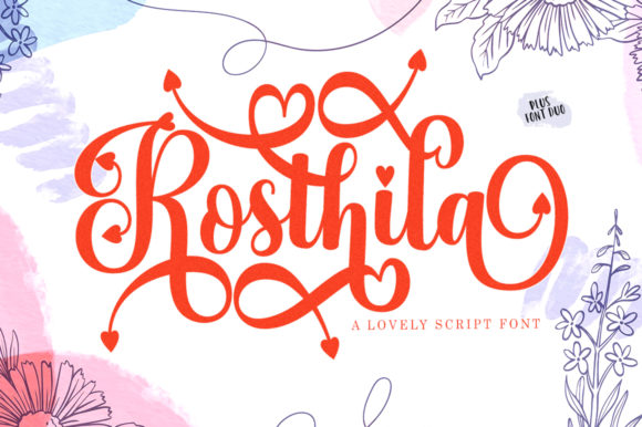 Rosthila: A Script Font for Modern Campaigns