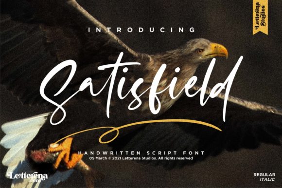 Satisfield Font Review: A Delicate Script for Modern Branding