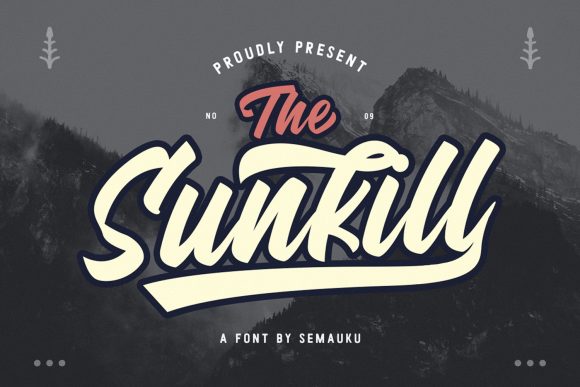 Sunkill: A Handwritten Font That Elevates Branding