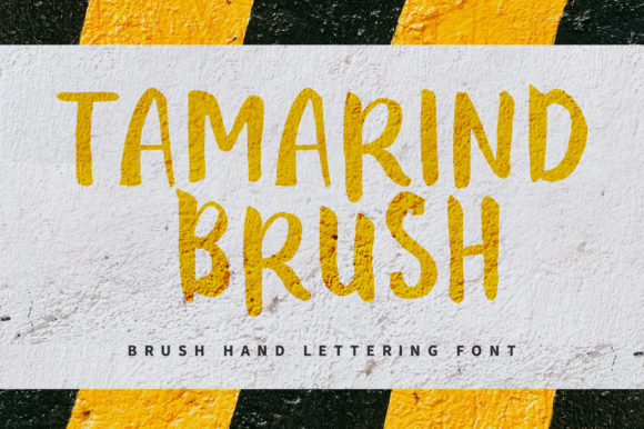 Tamarind Brush Font for Modern Branding
