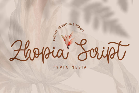Zhopia: A Handwritten Font for Modern Web Design